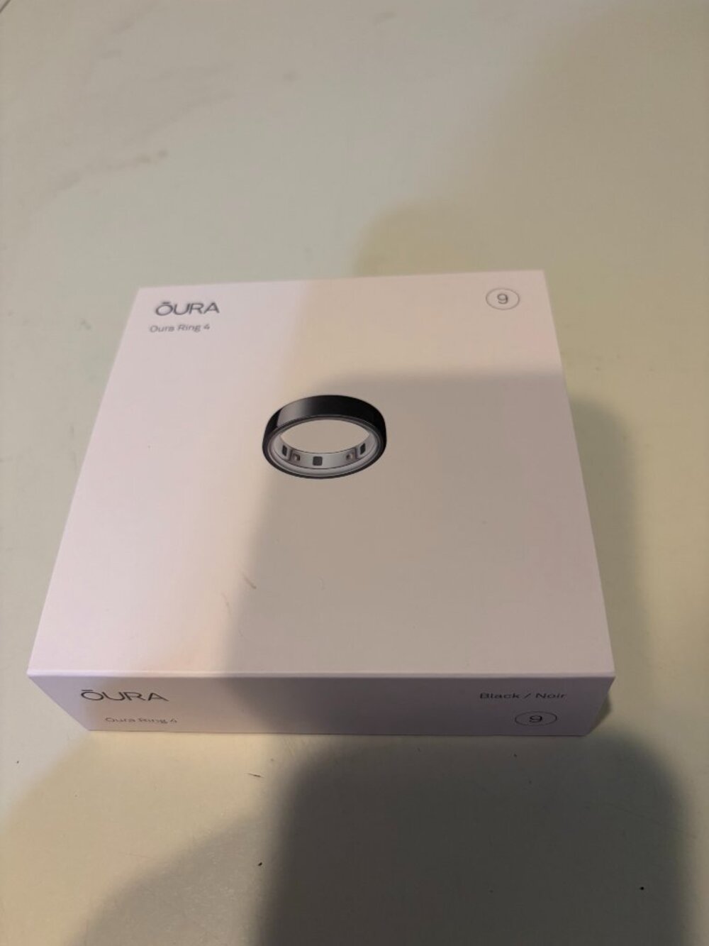 Share OURA RING GENERATION 4 *BLACK* Size 9 Sealed/Never Opened Complete w/Charg